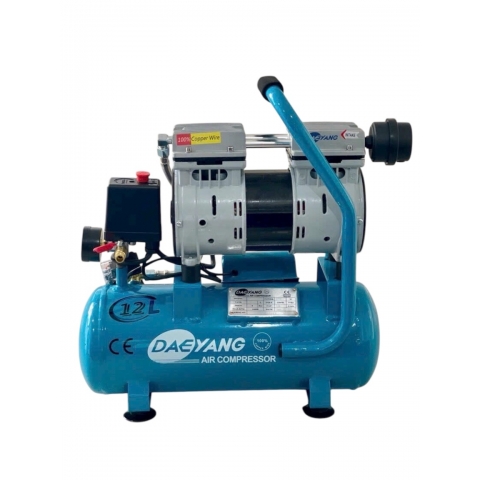 Máy nén khí không dầu 12 lít Daeyang DF 12N 800W