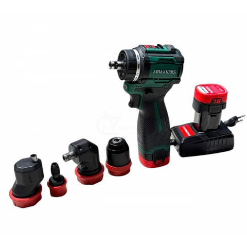 Combo máy khoan Pin 16V đa năng Amaxtools AKI6511-Plus