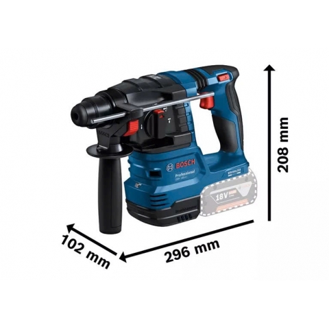 Máy khoan đục Pin 18V Bosch GBH 185-LI Professional ( chưa Pin & Sạc )