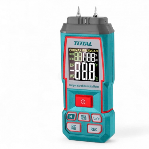 Máy đo độ ẩm gỗ LCD Total TETWM031
