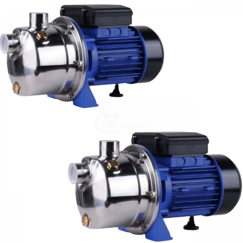 Bơm đẩy cao đa tầng cánh Adelino AJS55H & AJS75 ( 1 pha 3/4Hp-1.0Hp )