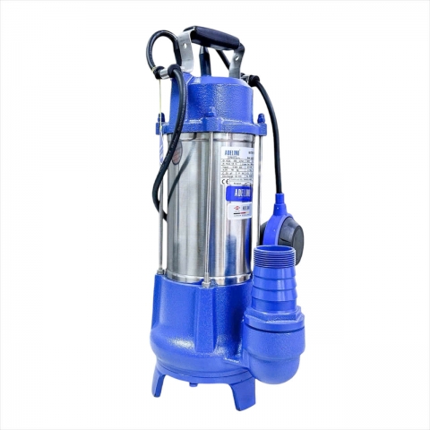 Bơm chìm nước thải 750W Adelino AQSD75F ( 1 pha 1.0Hp có phao )