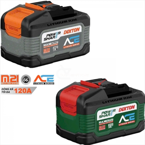 Pin 6.0A Dekton M21-B6120PROMAX ( 15cell dòng xã cao 120A )