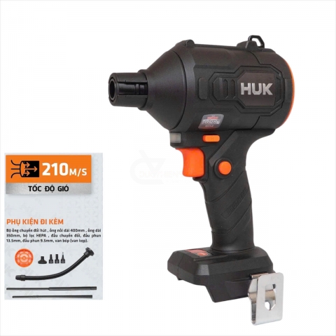 Thổi phản lực và hút bụi pin Hukan G3-CDB501 ( chưa Pin & Sạc )