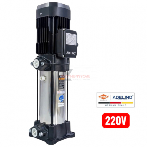 Máy bơm trục đứng 1.8Kw Adelino PV2-11 ( 220V 2.5Hp )