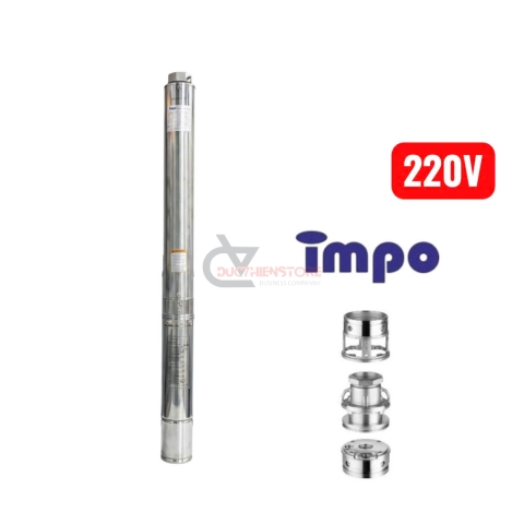 Bơm hỏa tiễn cột áp 37m IMPO 4SDM6/6-0.55 ( 1 pha 220V 550W )