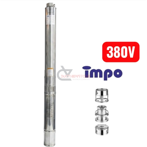 Bơm hỏa tiễn cột áp 85m IMPO 4SD16/16-4 ( 3 pha 380V 5.5Hp )