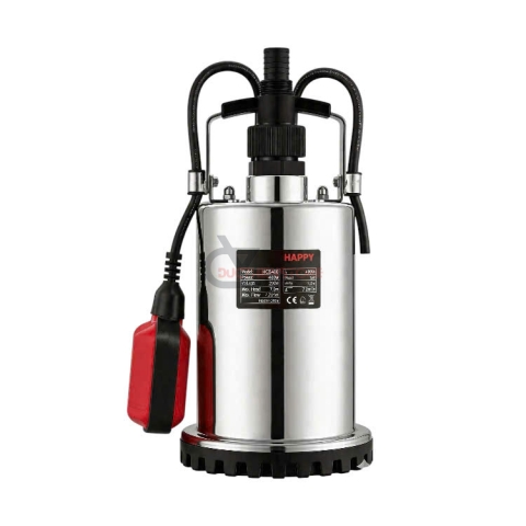 Bơm chìm sát đáy inox Happy HCS400I phao tự ngắt