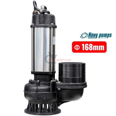 Bơm chim công nghiệp 3.0Kw Navy QDX100-8-3T/380V ( ống xả cực đại 168mm )