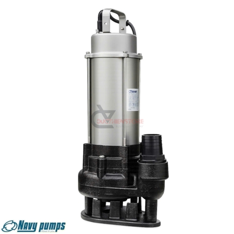 Bơm chìm inox 1.5kW Navy SSV1500 nước thải
