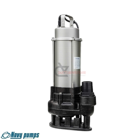 Bơm chìm inox 1.1kW Navy SSV1100 nước thải