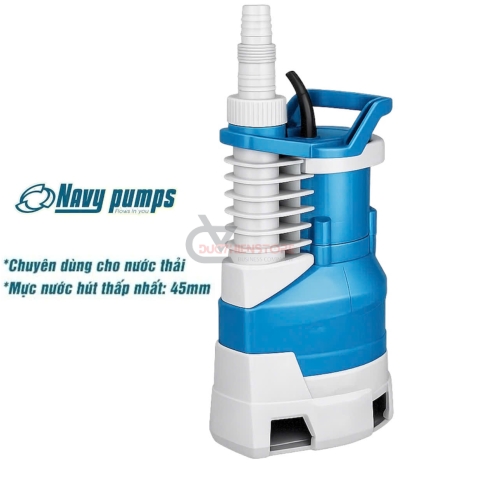 Bơm chìm nhựa nước thải Navy PS800NT