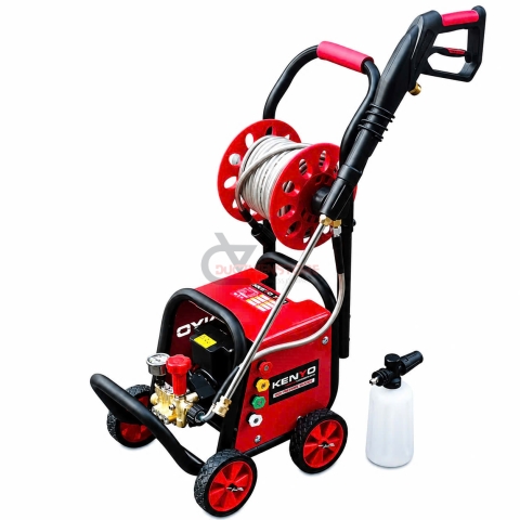 Máy rửa xe chỉnh áp 3.8Kw Kenyo KY-705 xe đẩy
