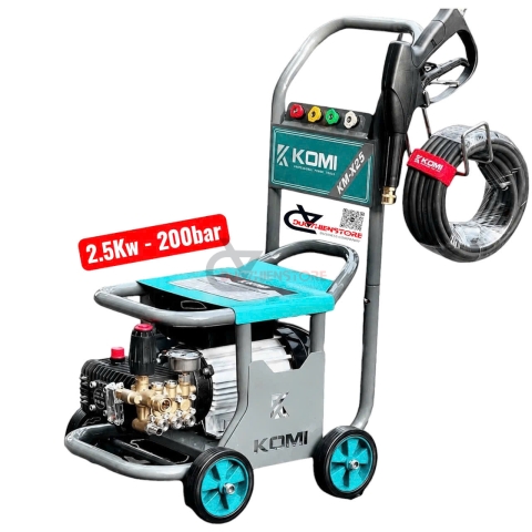 Máy xịt rửa xe công nghiệp 2.5kW Komi KM-X25