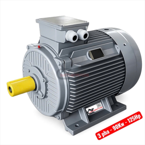 Motor công nghiệp vỏ gang TTT 125Hp ( 3 pha 380V - 90Kw )