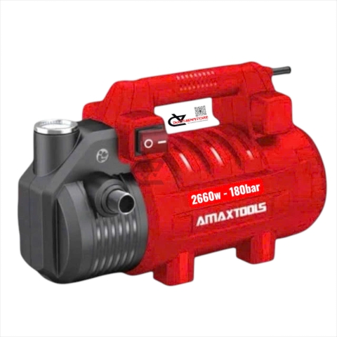 Máy rửa xe áp cao 1650W Amaxtools AMG-2660 