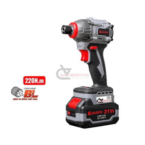 Máy bắn vít pin 21V Kaizen KZ-SV220 Brushless ( bộ )