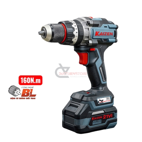 Máy khoan Pin 160Nm Kaizen KZ-ID13160ATC ( chưa pin & sạc )