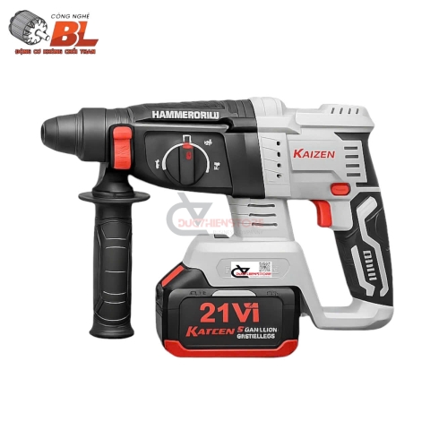 Máy khoan bê tông pin 21V Kaizen KZ-RH26LI ( chưa pin & sạc )