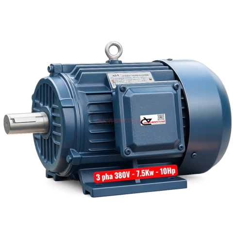 Motor kéo 7.5Kw Xtra Y3-132M-4 ( 3 pha 380V 10.0Hp )