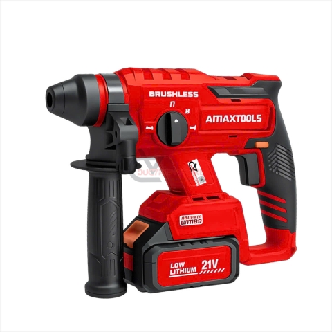 Máy khoan bê tông pin 21V Amaxtools A3CN2601-SM ( chưa pin & sạc )