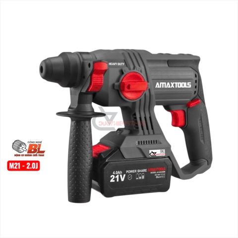 Khoan bê tông pin 21V Amaxtools A3CN22SM ( chưa Pin & Sạc ) 