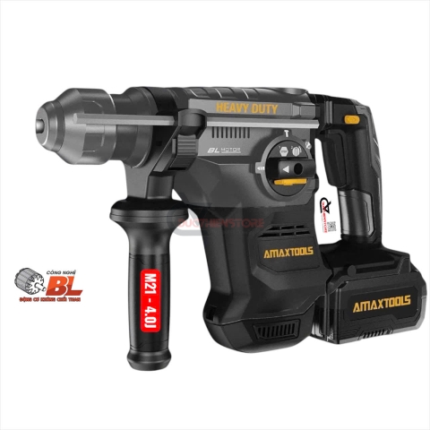 Khoan bê tông Pin 21V Amaxtools A3CN28SM hammer ( chưa Pin & Sạc )