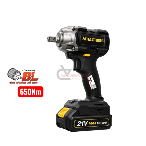 Máy siết bulong pin 650Nm Amaxtools ABL65012SM Plus+ ( chưa pin & sạc )