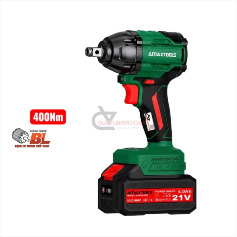 Máy siết bulong pin 21V Amaxtools ABL40112 ( bộ )