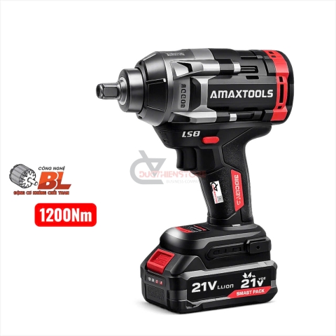 Máy bắn bulong pin 1200Nm Amaxtools ABL120012SM PRO ( chưa pin & sạc )