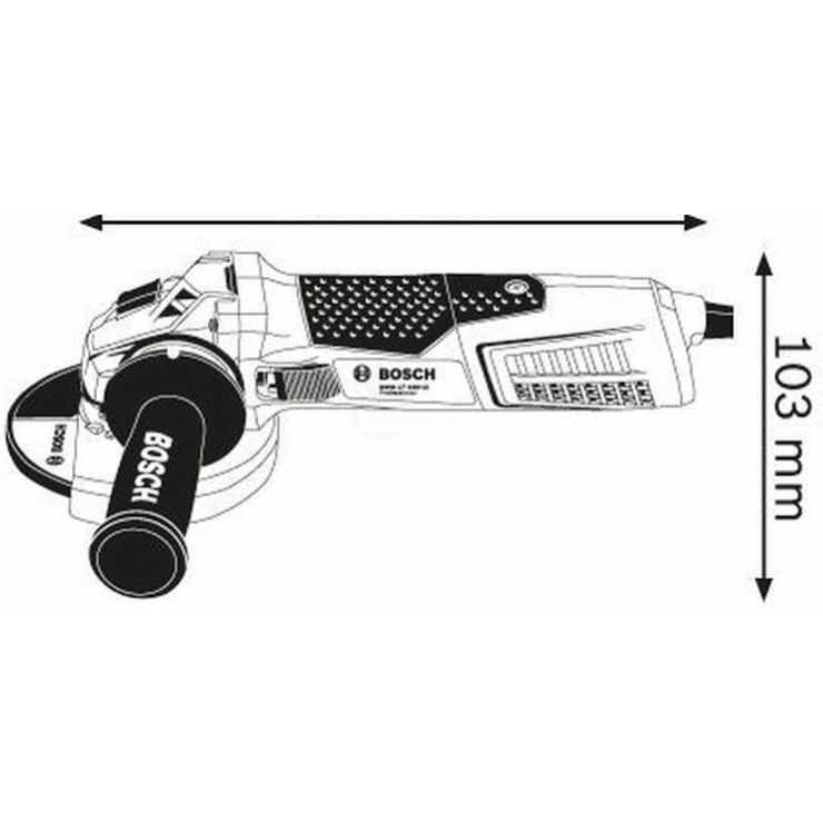 Máy mài góc 150mm Bosch GWS 17-150CL 1700W