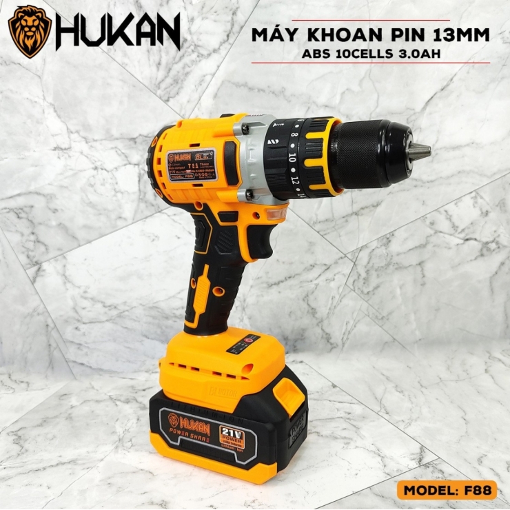 Combo Máy Khoan Dùng Pin Hukan F88  ( Tạm Hết Hàng ) 