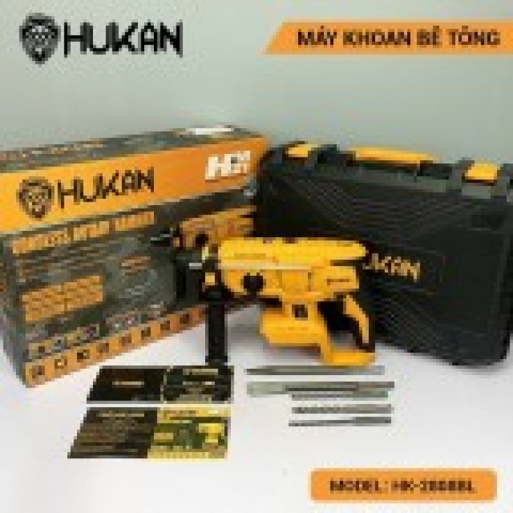 Thân Máy Khoan Đục Pin HuKan HK-2808BL ( 3 Chức Năng )