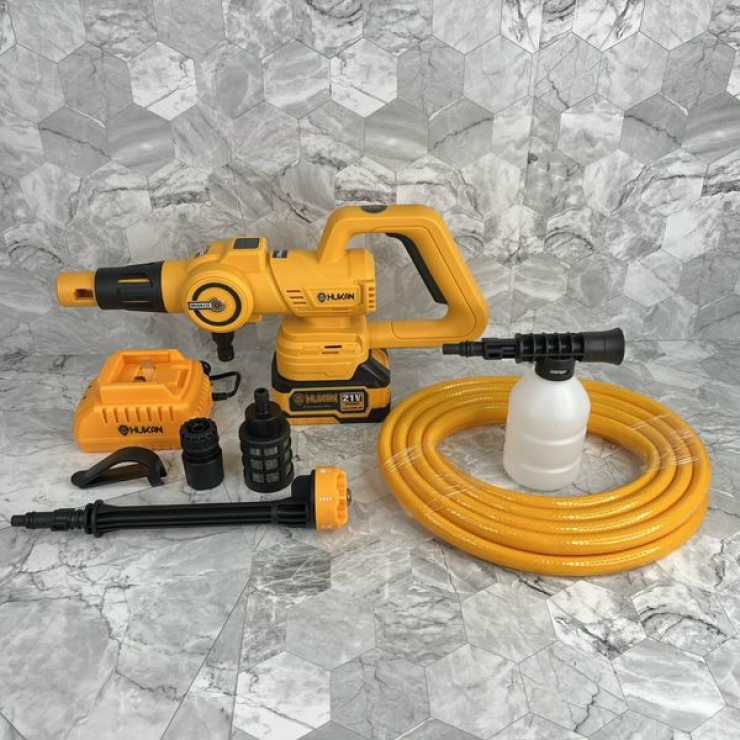 Combo Máy Rửa Xe Pin Hukan Hk-PW3828BL