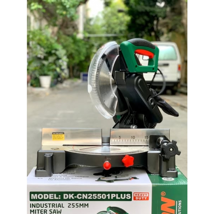 Máy cắt nhôm 255mm Dekton DK-CN25501PLUS  1900W ( kèm lưỡi )