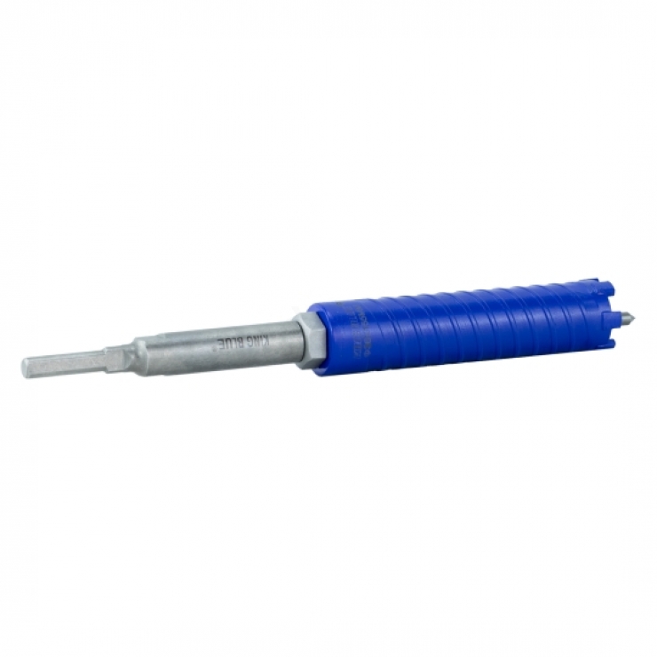 Mũi khoan rút lõi Khô 36mm Kingblue KRS-36*155 ( chân lục giác và đầu chuyển SDS )