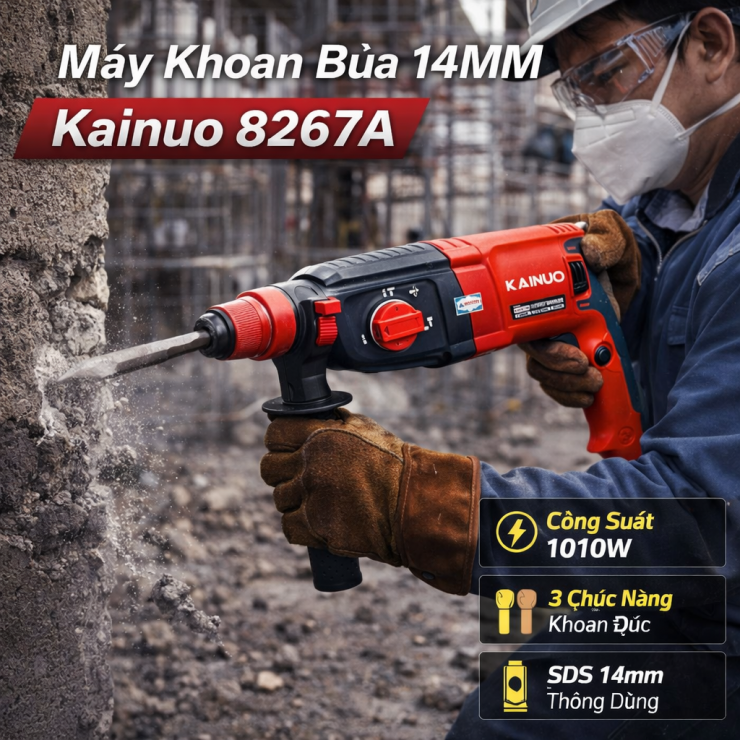 Máy khoan bê tông Kainuo KN8287