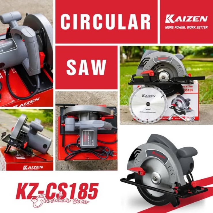 Máy cưa gỗ 185mm Kaizen KZ-CS185 1600W