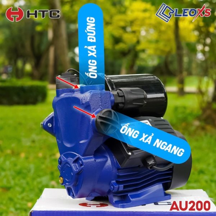 Máy bơm tăng áp điện tử  400W HTC AU400 