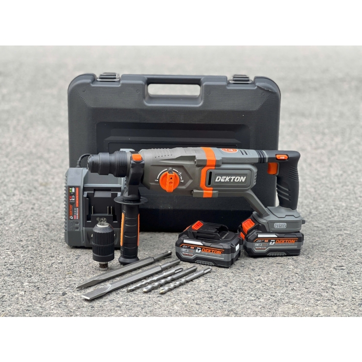  Combo máy khoan động lực Pin 21V Dekton M21-RH2603BX Brushless