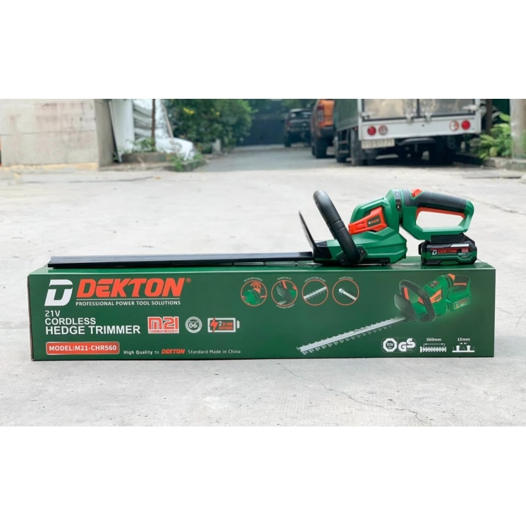 Máy cắt tỉa hàng rào Pin 21V Dekton M21-CHR560
