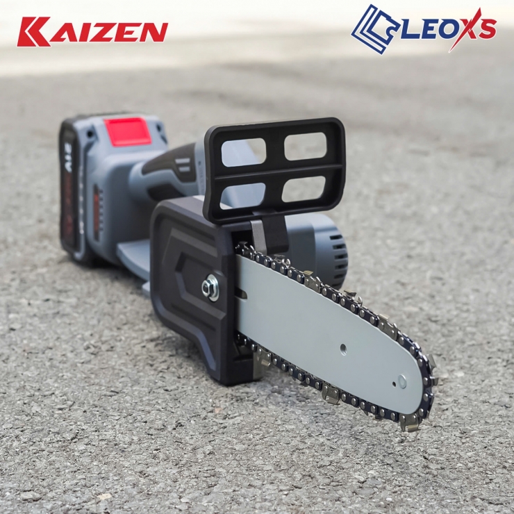 Máy cưa xích pin 21V Kaizen KZ-HS205BL