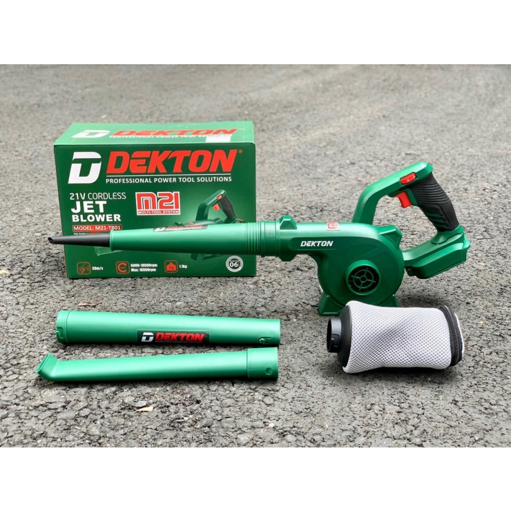 Máy thổi hút bụi Pin 21V Dekton M21-TB01