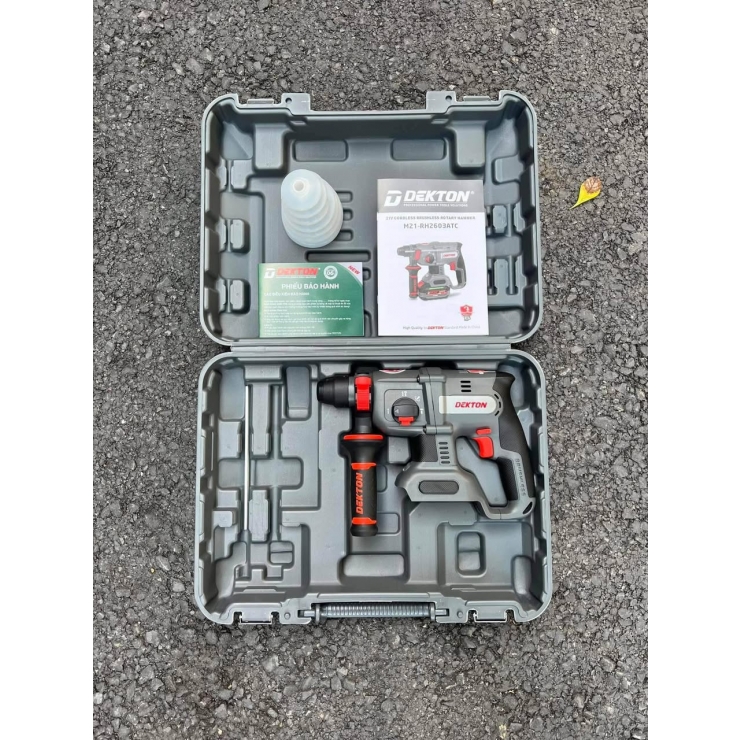 Máy khoan động lực Pin 21V Dekton M21-RH2630ATC Brushless