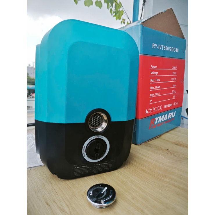 Bơm tăng áp biến tần 296W Rymaru RY-IVT600 inverter
