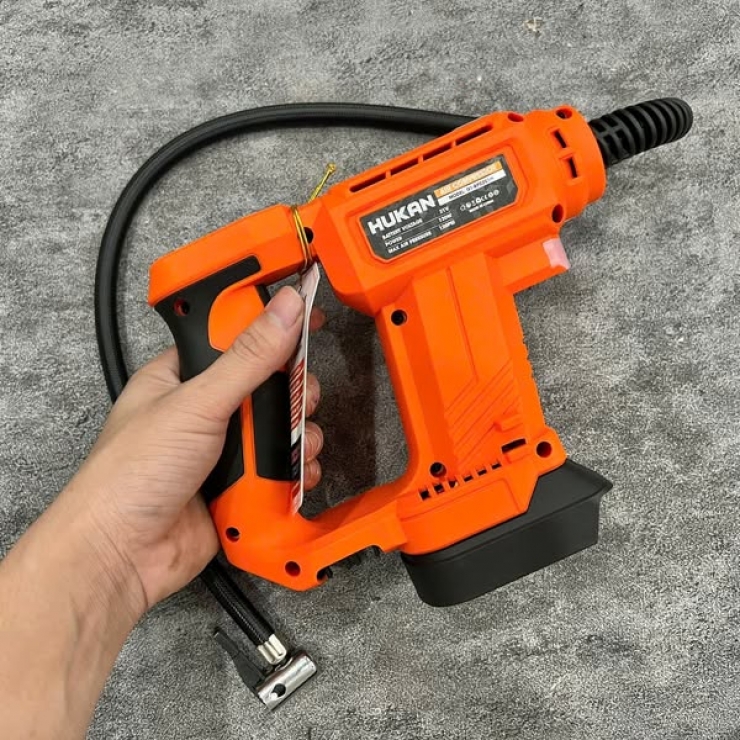 Máy bơm lốp xe Pin 21V Hukan G1-BP2201m ( chưa Pin & Sạc )