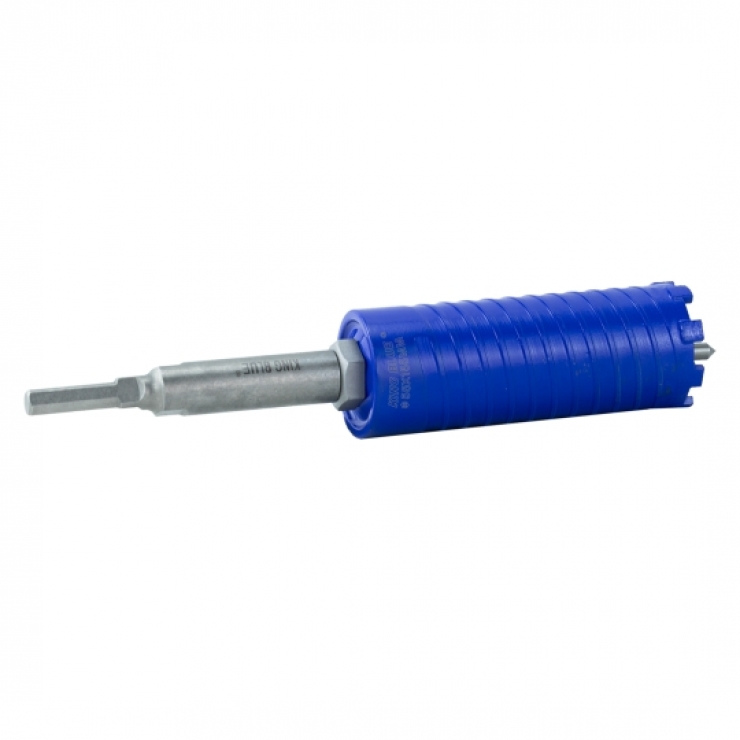 Mũi khoan rút lõi Khô 55mm Kingblue KRS-55*155 ( chân lục giác và đầu chuyển SDS )