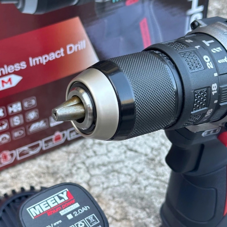 Máy khoan Pin 16V MEELY MT838C Brushless ( bộ )