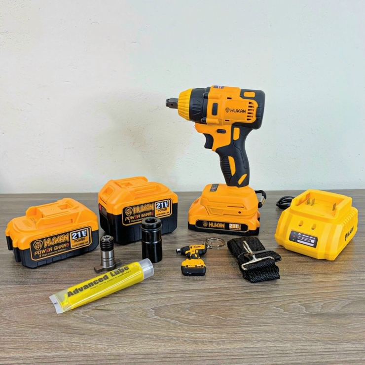 Máy siết Bulong HUKAN FX HERO  380Nm