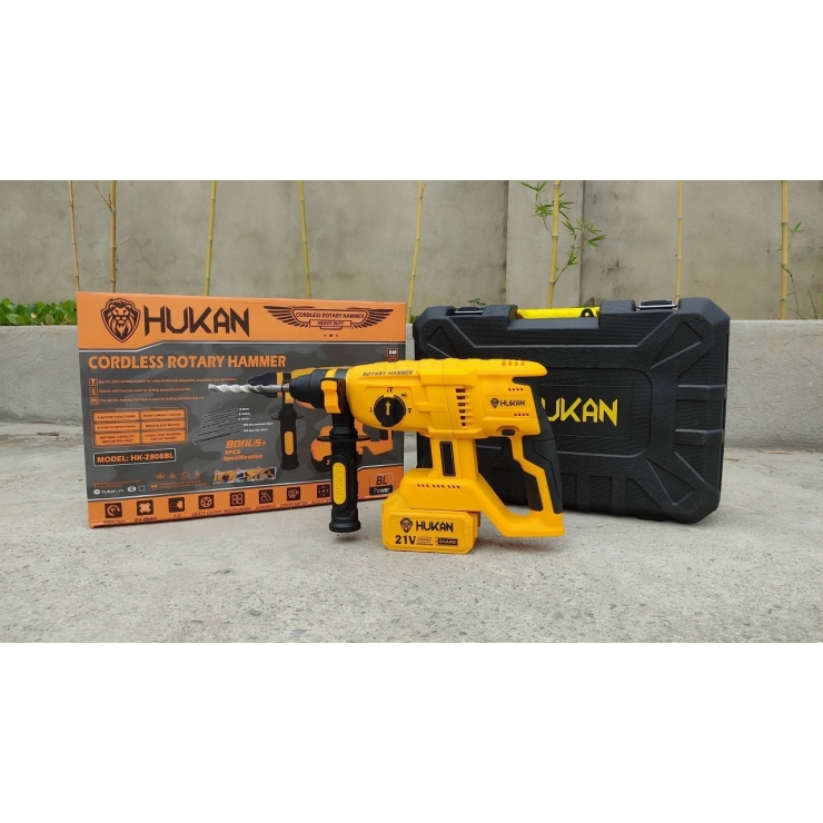 Máy khoan Bê Tông PIN HUKAN HK-2808BL